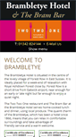 Mobile Screenshot of brambletyehotel.co.uk
